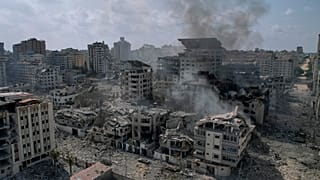 Destruição em Gaza