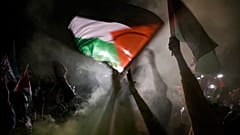 İstanbul'da Hamas'a destek gösterisi