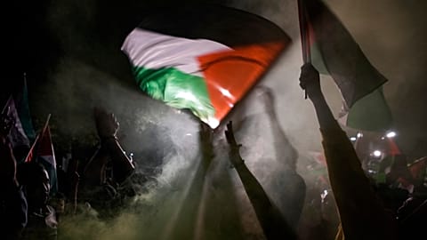 تظاهرات در حمایت از فلسطین