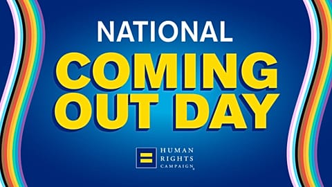 Happy National Coming Out Day