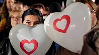 Simpatizantes del partido Nueva Izquierda en Polonia.