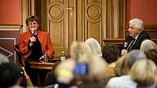Karikó Katalin a Magyar Tudományos Akadémián 