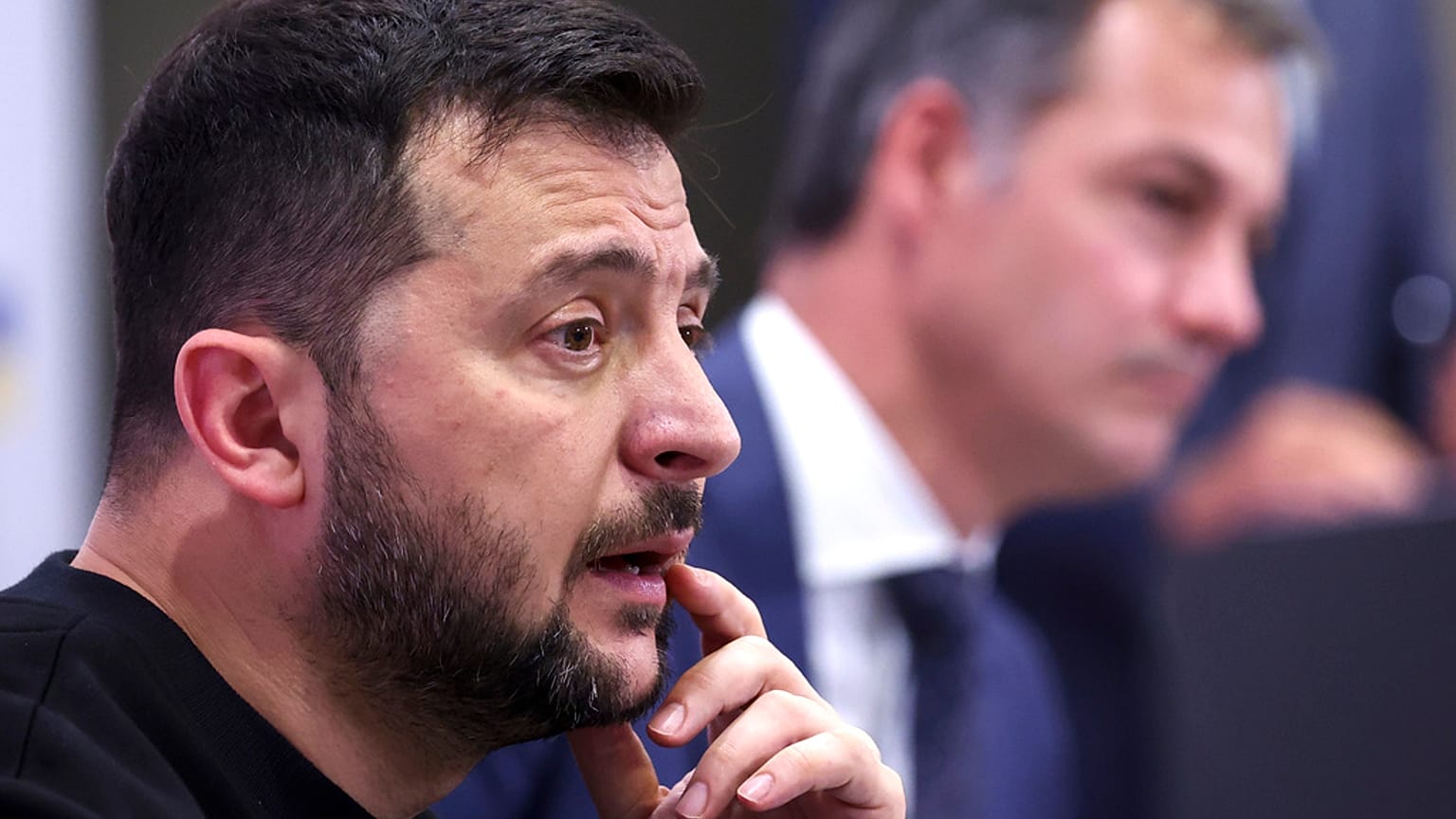 Volodymyr Zelensky, Buxelles, le 11 octobre 2023