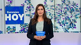 Lucía Blasco, presentadora de Euronews Hoy