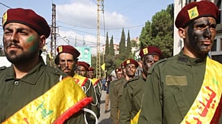 جنود تابعون لحزب الله اللبناني 