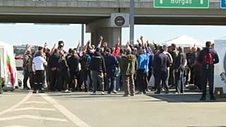 Die Demonstrierenden blockierten mehrere wichtige Straßen.