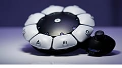 The Sony Access controller, seen at Sony Interactive Entertainment headquarters Thursday, Sept. 28, 2023