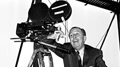 Walt Disney à Hollywood en Californie. Date inconnue. - Copyright STF / UPI / AFP
