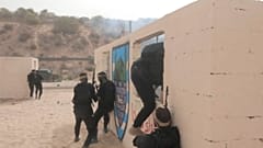 جنود حماس خلال التدريبات
