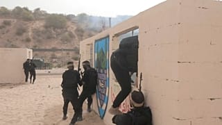 جنود حماس خلال التدريبات