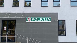 A police station in Lithuania.