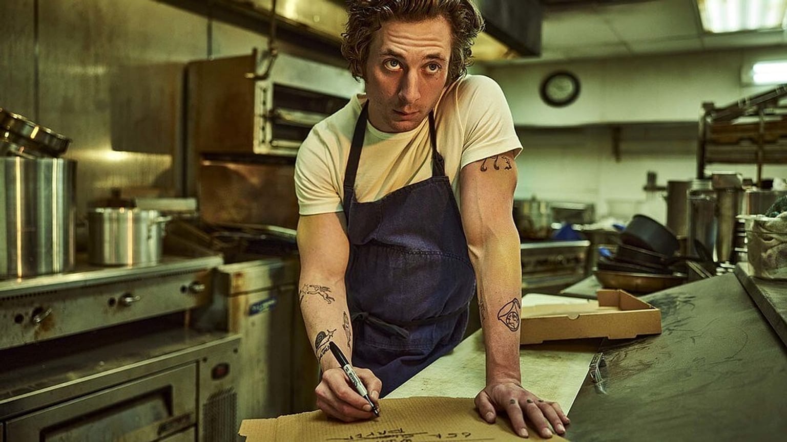 Carmen “Carmy” Berzatto (Jeremy Allen White) in The Bear
