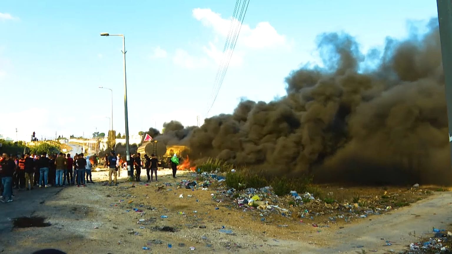 Protestas en Cisjordania