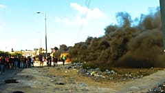 Protestas en Cisjordania