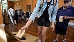 Stimmabgabe in Australien