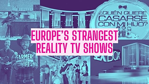 While the US loves its drama, European reality TV can be as simple as birds hanging out in a cafe.