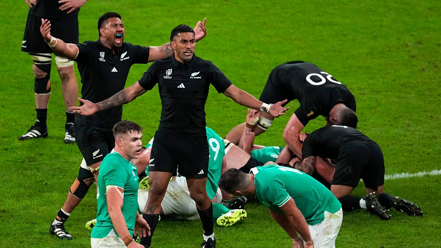 Irland unterliegt Neuseeland.