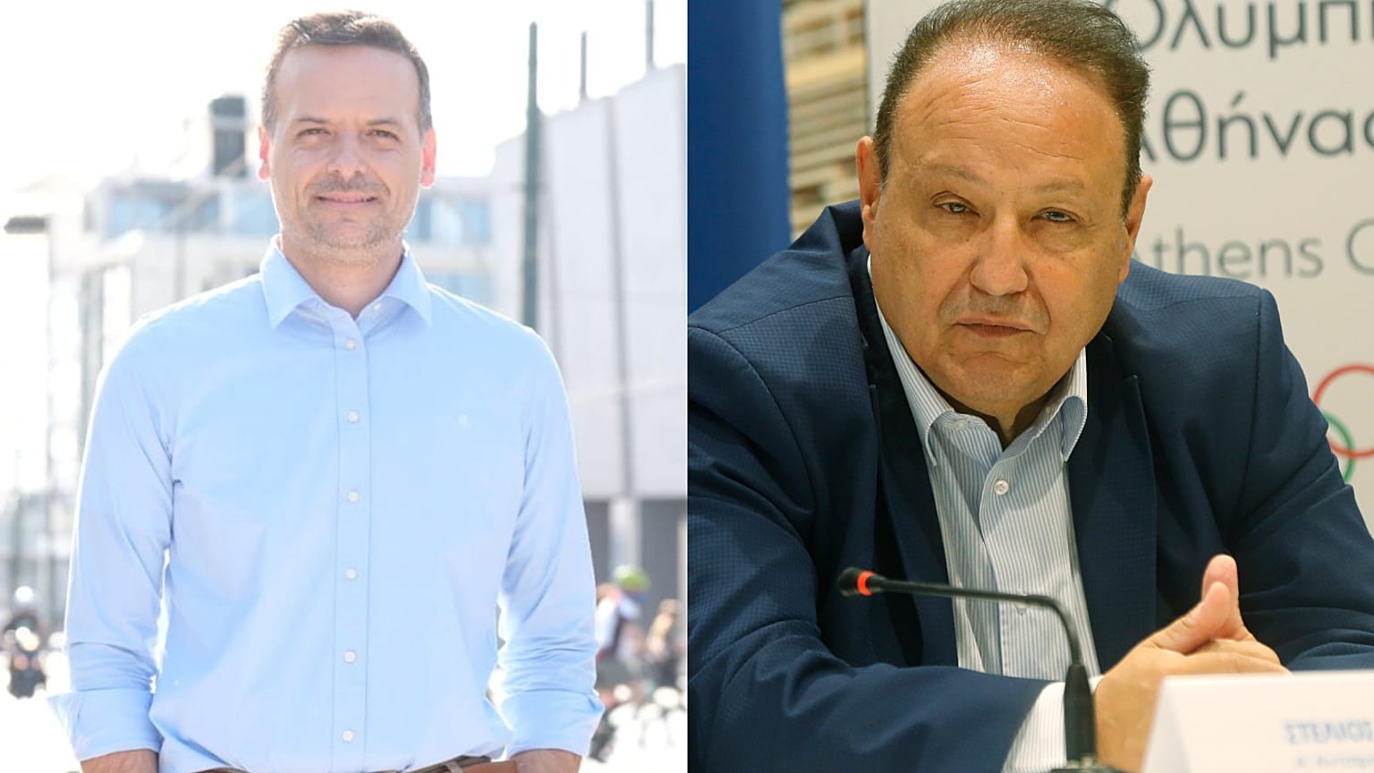 Οι κκ. Δούκας και Αγγελούδης