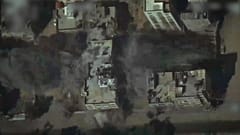 لقطات لهجوم بثه الجيش الإسرائيلي
