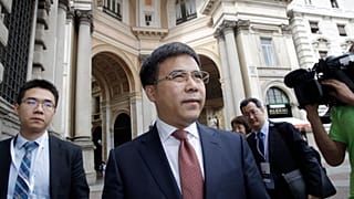 Bank of China chairman, Liu Liange, 2019.