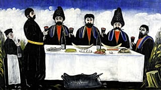 A obra de Niko Pirosmani na exposição The Avant-Garde in Georgia (1900-1936), no Bozar, em Bruxelas, um evento central do festival de artes Europalia Georgia