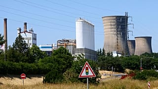 The Emile Huchet GazelEnergie coal power station in Carling, France.