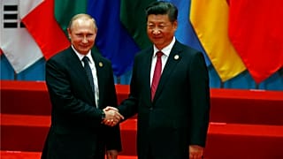 Vladimir Putin e Xi Jinping