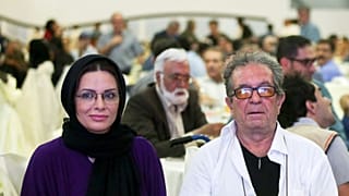 داریوش مهرجویی و همسرش وحیده‌ مرادی‌فر
