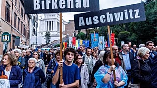 In Rom wurde an die Deportation von mehr als 1000 Juden ins Konzentrationslager Auschwitz vor 80 Jahren erinnert