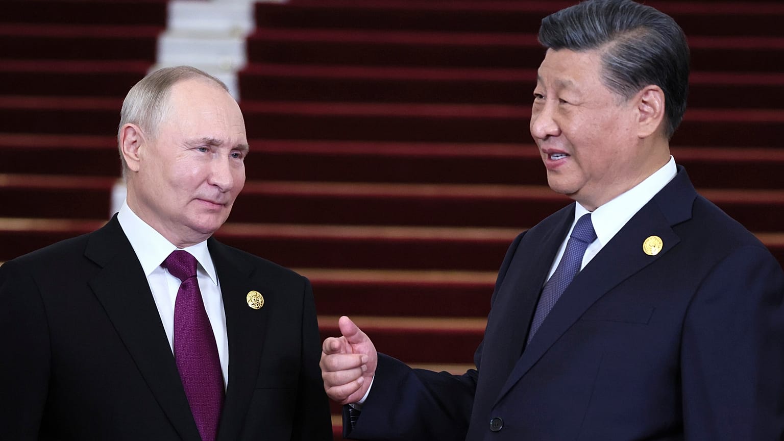 Wladimir Putin und Xi Jinping in Peking
