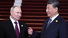 Wladimir Putin und Xi Jinping in Peking