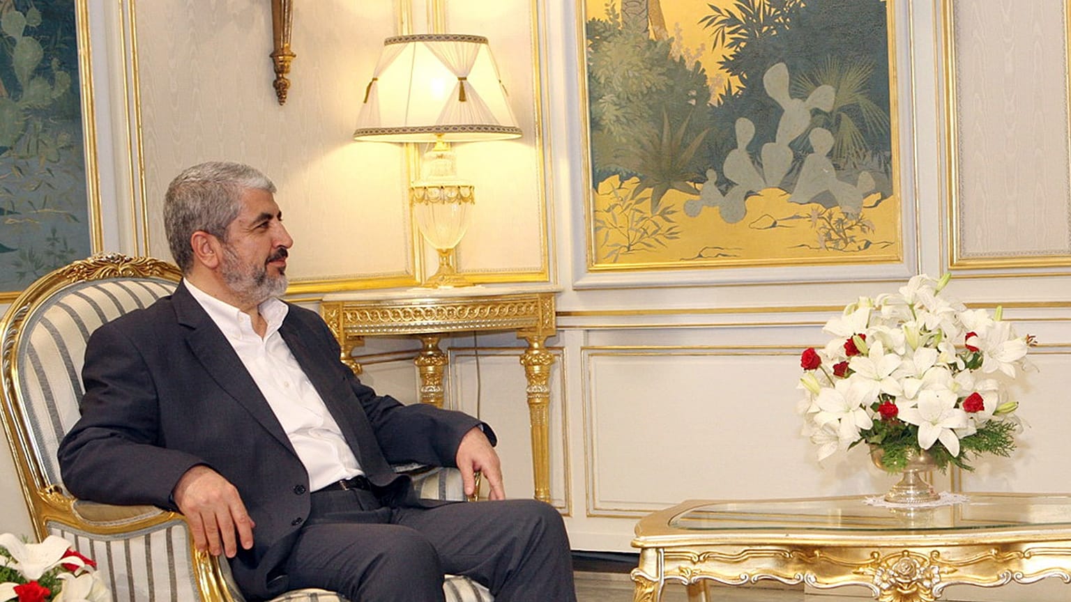 Hamas'ın üst düzey liderlerinden Halid Meşal (arşiv)