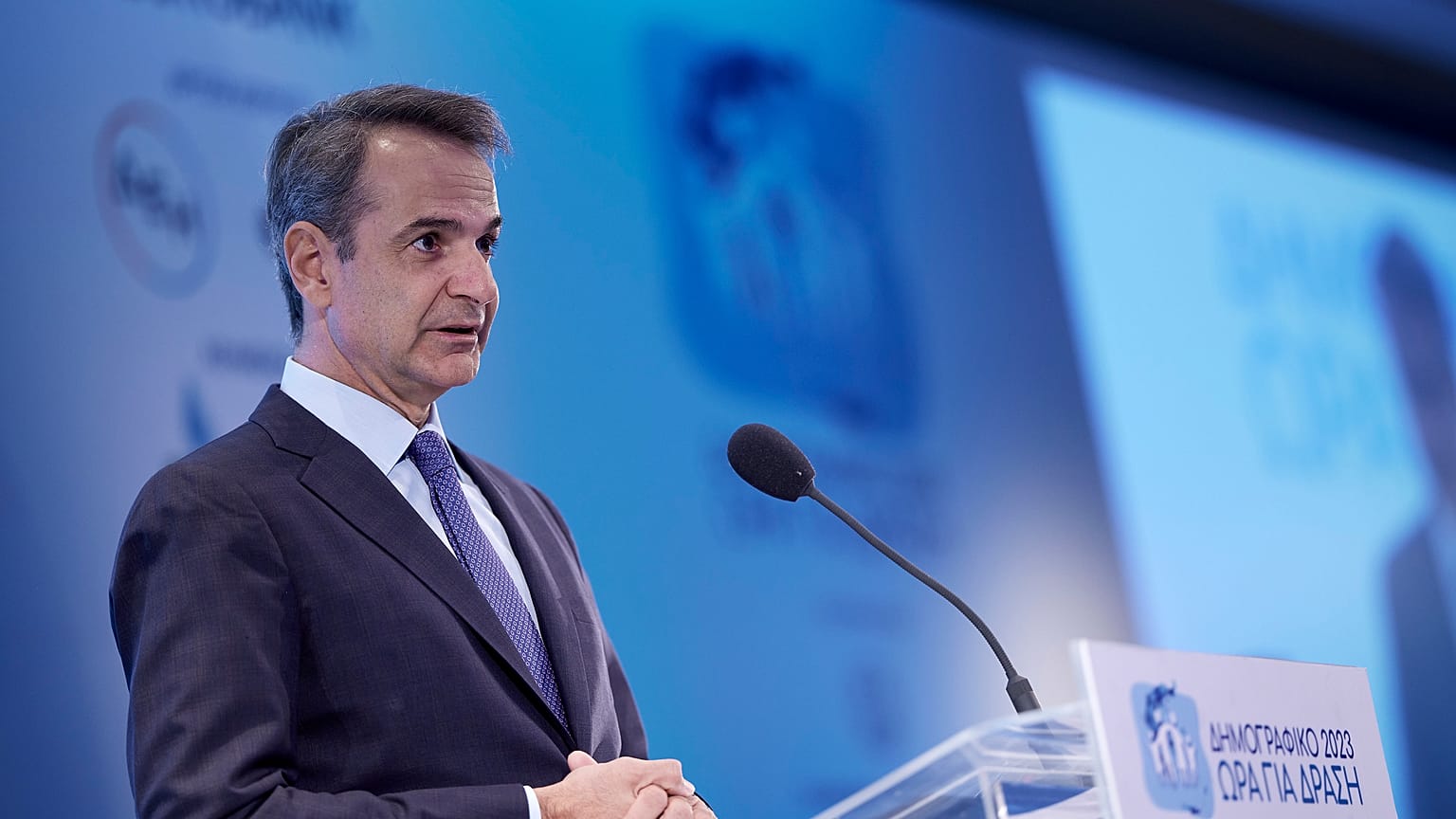 O πρωθυπουργός της Ελλάδας Κυριάκος Μητσοτάκης