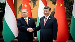 Orbán Viktor és Hszi Csin-ping kínai elnök