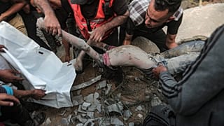 حملات هوایی اسرائیل به خان یونس در غزه