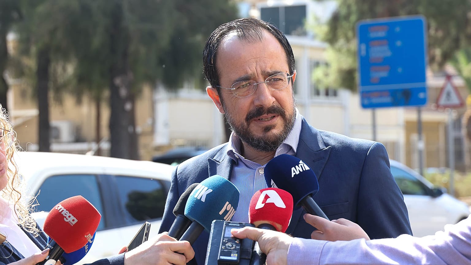 Ο Πρόεδρος της Κυπριακής Δημοκρατίας Νίκος Χριστοδουλίδης