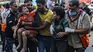 Pillanatkép az al-Shafi kórházból - korábbi felvétel Gázavárosból