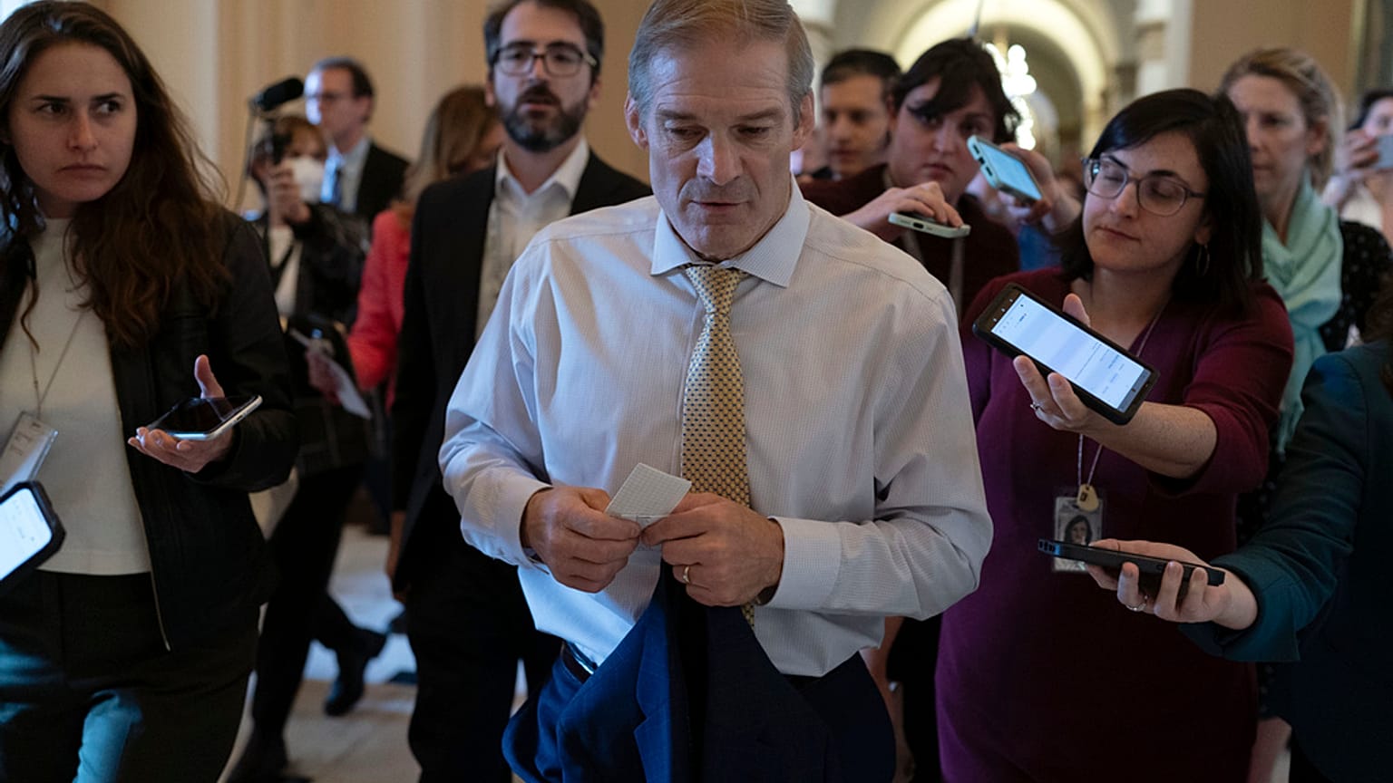 Jim Jordan au Capitole à Washington, le 17.10.23