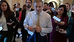 O βουλευτής Jim Jordan, μετά από μια συνεδρίαση της Κοινοβουλευτικής Ομάδας των Ρεπουμπλικανών στο Καπιτώλιο στην Ουάσιγκτον, Τρίτη, 17 Οκτωβρίου 2023