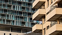 Residential building in Bordeaux, a French city that should be eligible in 2024 for low-income families that benefit from 0% interest rate loans