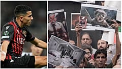 Youcef Atal, num jogo do Nice, e os protestos anti-Israel na capital do Egito