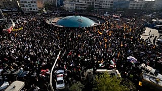 Акция протеста в Тегеране