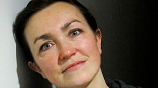 Редактор "Радио Свобода" Алсу Курмашева в штаб-квартире в Праге, март 2013 г.