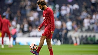 نجم ليفربول الإنكليزي، المهاجم المصري محمد صلاح 