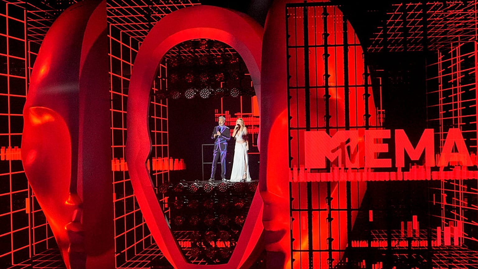 Στιγμιότυπο από τα MTV EMA του 2022