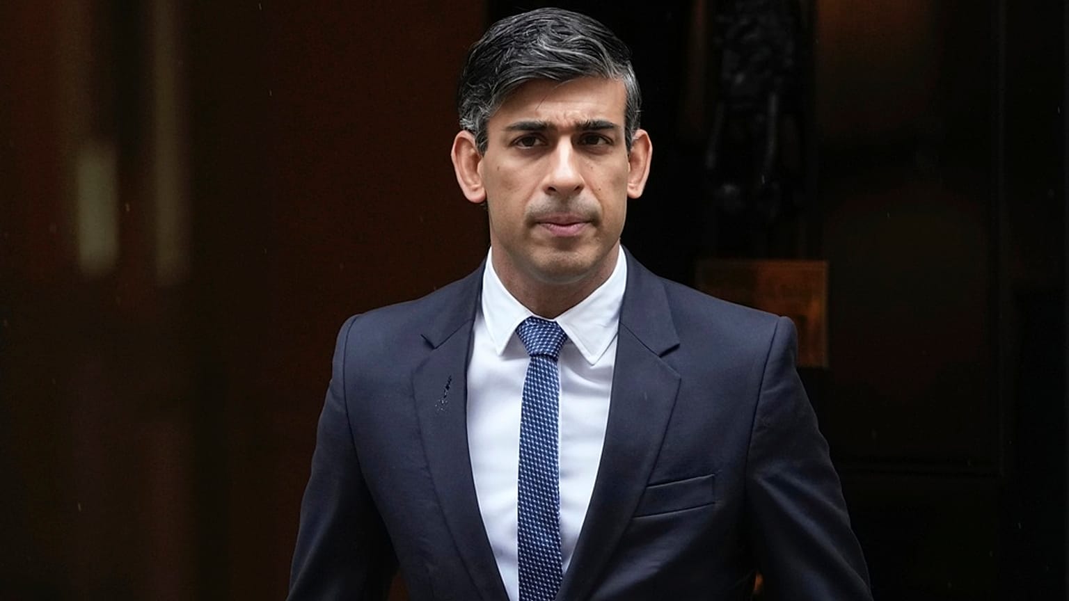 El primer ministro británico, Rishi Sunak, Londres, octubre de 2023.