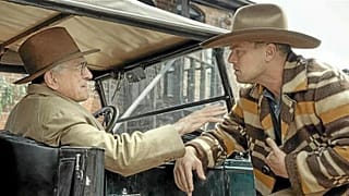 Robert De Niro and Leonardo DiCaprio in Killers of the Flower Moon