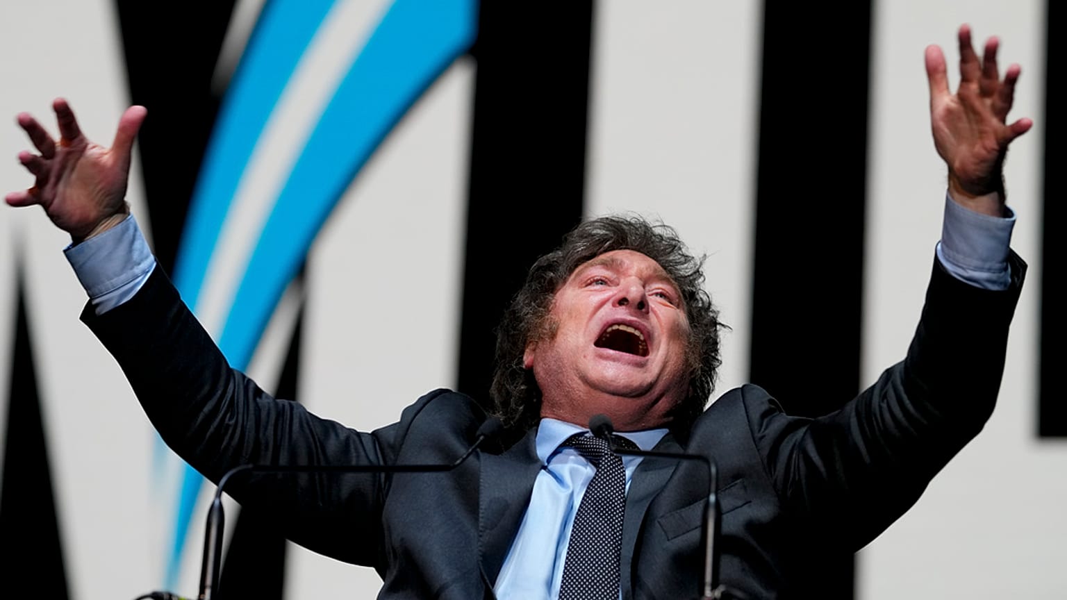 Er gilt als "Anti-Kandidat": der Populist und Wirtschaftsliberale Javier Milei