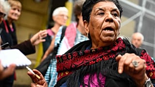 الناشطة الفلسطينية مريم أبو دقة 