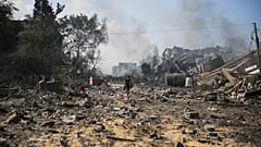 Viele Häuser im südlichen Gazastreifen liegen in Schutt und Asche